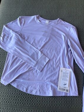 lululemon athletica Long Sleeve Top - Light purple